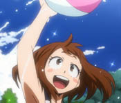 uraraka volleyball